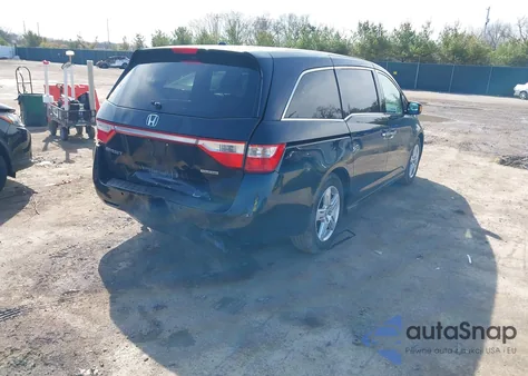 2011 Honda Odyssey Touring/Touring Elite from USA, damaged, VIN 5FNRL5H97BB037713